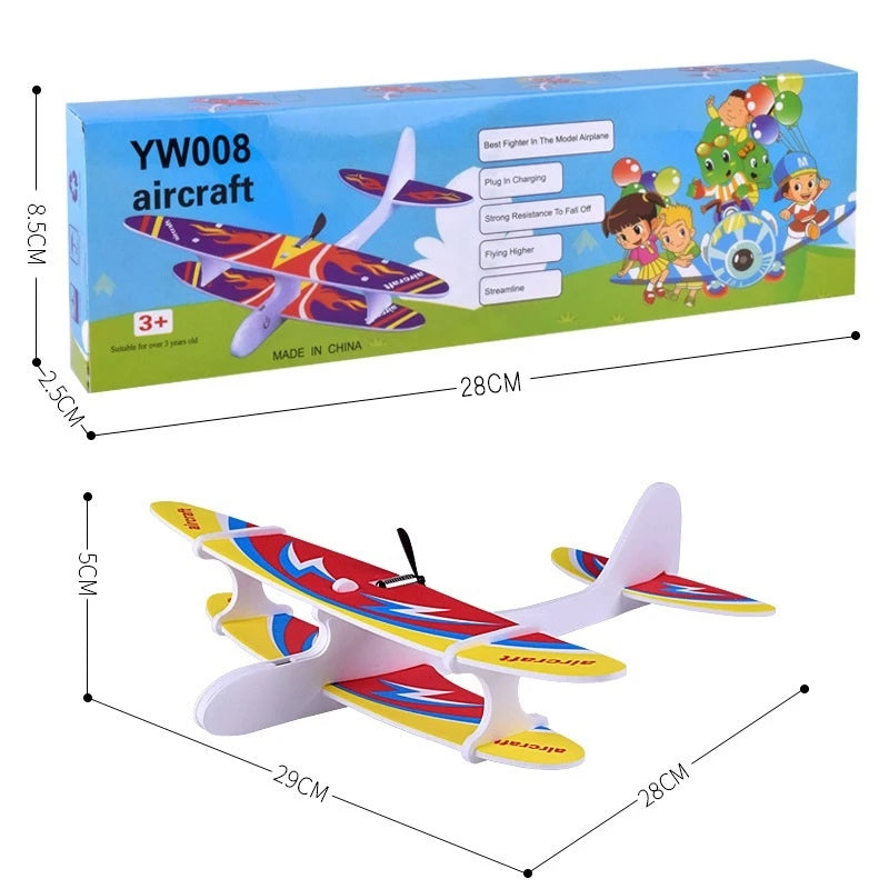 Rechargeable Electric Flying Plane Toy For Kids