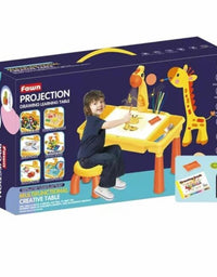 Children's Trace And Draw Projector For Early Education
