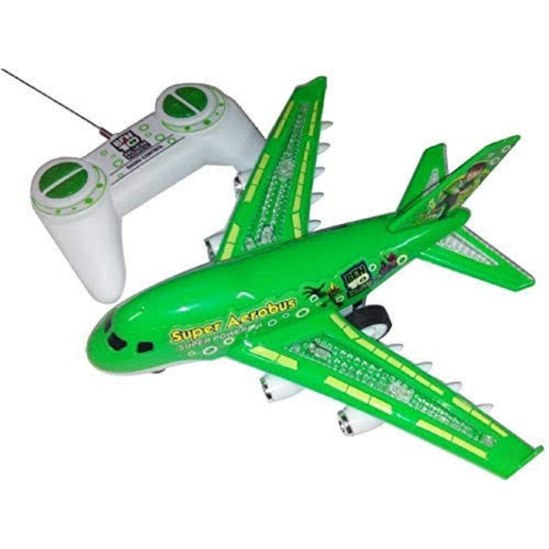 Ben 10 Aerobus Remote Control Plane Toy For Kids