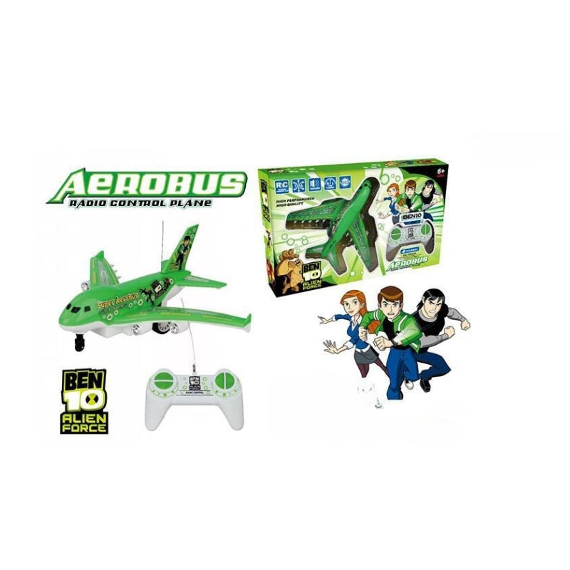 Ben 10 Aerobus Remote Control Plane Toy For Kids