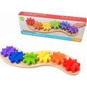 Rainbow Caterpillar Gear Spinning Toy For Kids