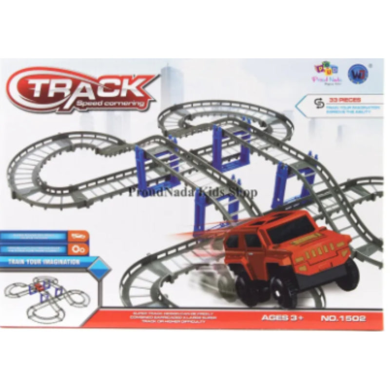 Racing Jeep Track Set For Kids