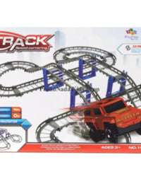 Racing Jeep Track Set For Kids
