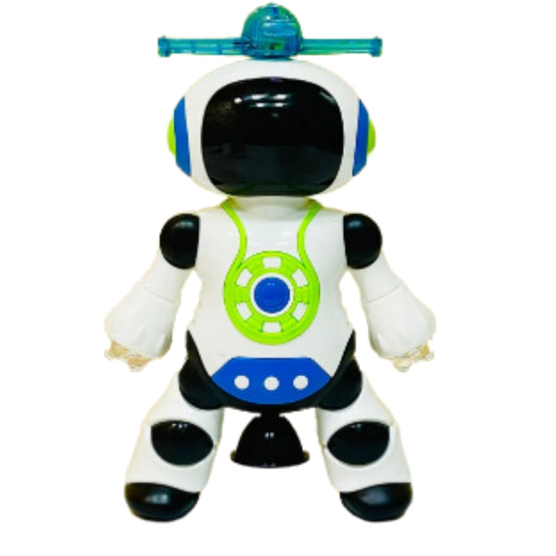 Electronic Dancing Robot With Walking And Lightning Toy For Kids