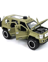 1:24 Die-cast Pull Back Alloy Car Simulation Sound And Light
