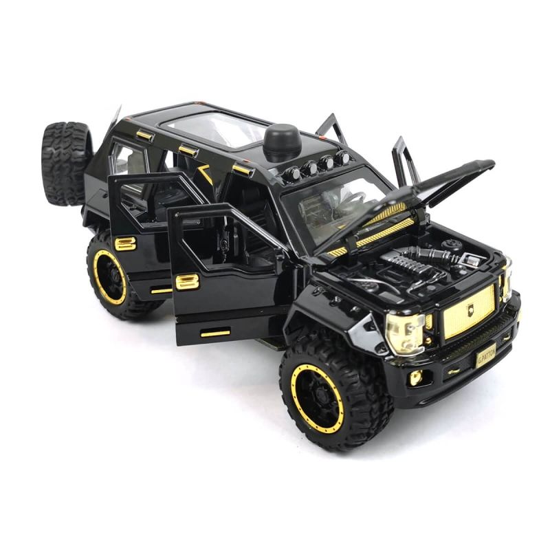 1:24 Die-cast Pull Back Alloy Car Simulation Sound And Light