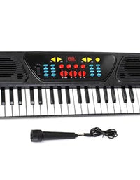 Multifunctional Piano Keyboard Toy With Mic For Kids
