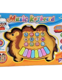 Camel Musical Piano With Battery Operated Toy For Kids
