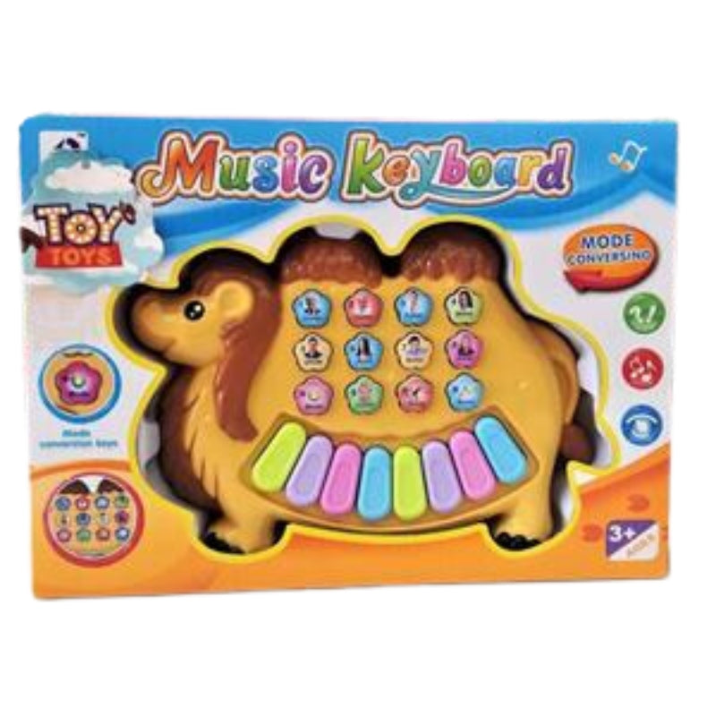 Camel Musical Piano With Battery Operated Toy For Kids