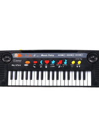 Battery Operated Keyboard Piano With Microphone For Kids
