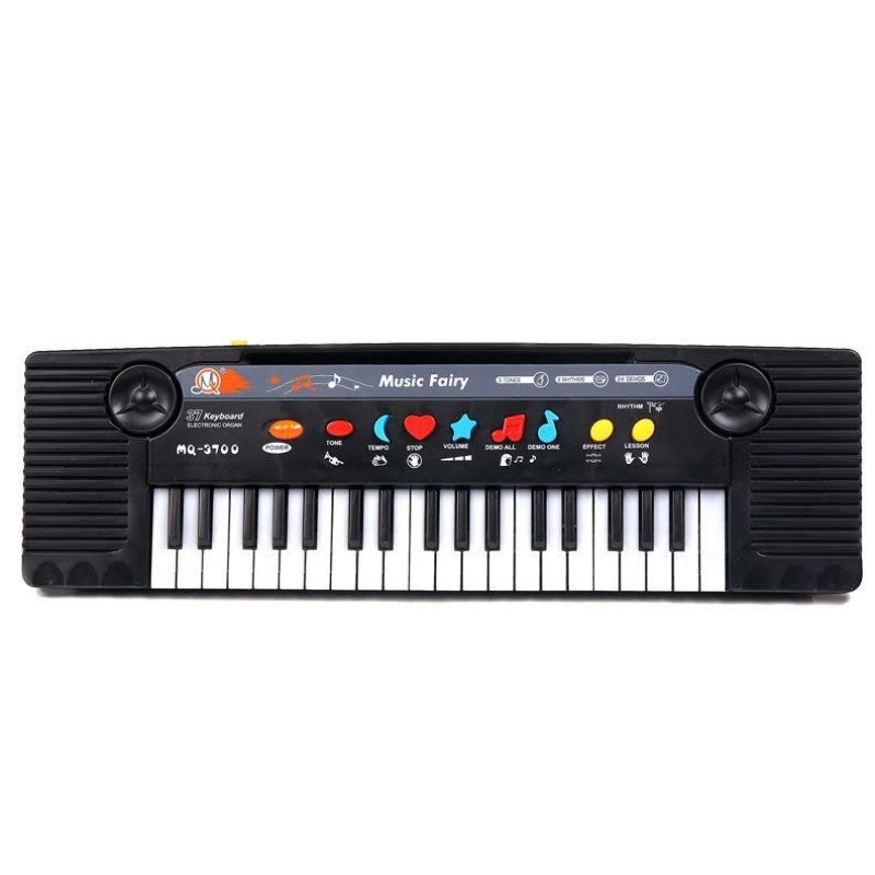 Battery Operated Keyboard Piano With Microphone For Kids