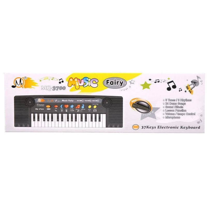 Battery Operated Keyboard Piano With Microphone For Kids