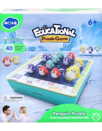 Hola Educational Penguin Puzzle Game
