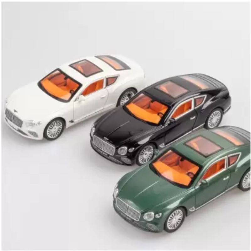 Diecast Bentley CAR Metal Light & Sound Pull Back Function