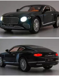 Diecast Bentley CAR Metal Light & Sound Pull Back Function
