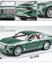 Diecast Bentley CAR Metal Light & Sound Pull Back Function
