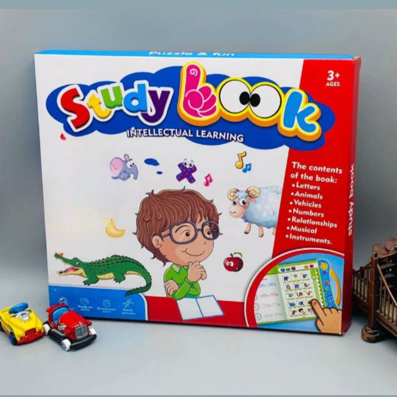 Study Book Intellectual Learning Educational Toy