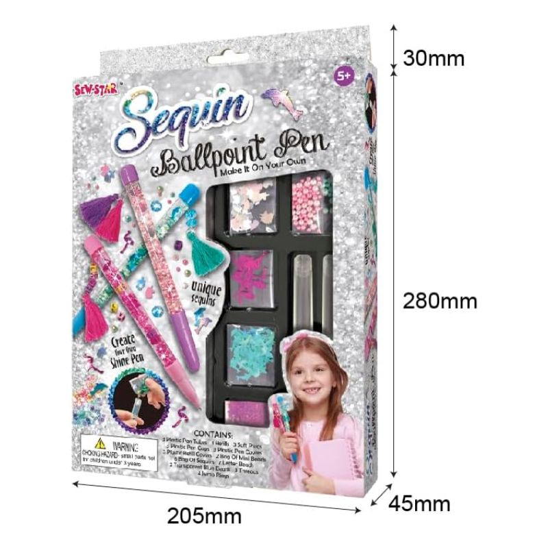 Sew Star WP Sequin Ball Pen - Write in Style (18-0230)