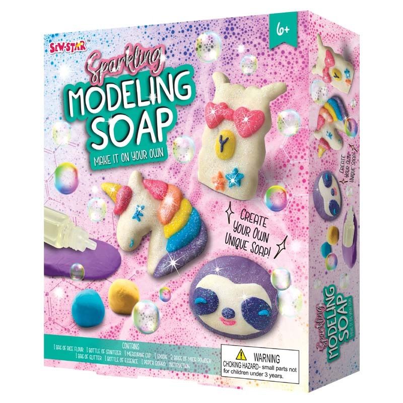 Sew Star Sparkling Modeling Soap - Glowing Creations (19-047)