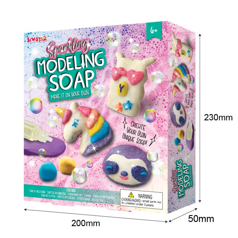 Sew Star Sparkling Modeling Soap - Glowing Creations (19-047)