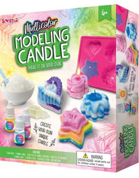 Sew Star Multicolor Modeling Candle - Sculpt and Glow with Artistic Brilliance (19-053)
