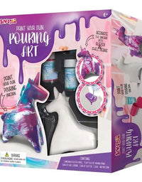 Sew Star Paint Your Own Pouring Art Kit - Experience the Magic of Fluid Painting (19-076)
