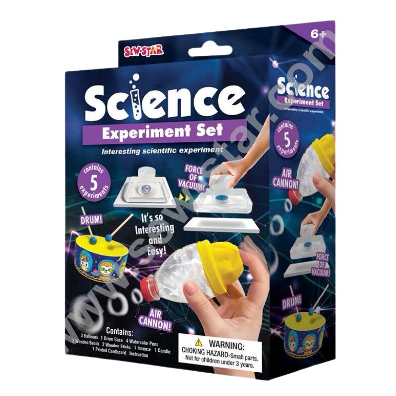 Sew Star Science Experiment Set - Unleash the Scientist Within Learn, Discover