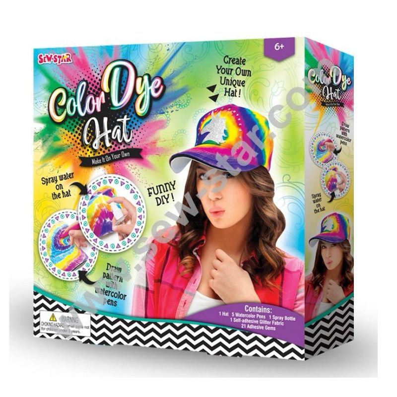Sew Star Color Dye Hat: Express Your Style With Vibrant Colors