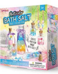 Sew Star DIY Bath Salt Kit: Create Your Own Multicolor Spa Experience
