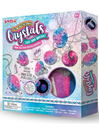 Sew Star Glow-In-The-Dark Crystal Jewelry Kit: Create Your Own Sparkling Masterpieces
