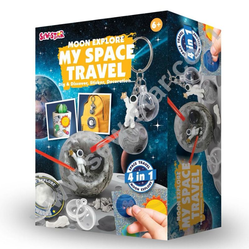 Sew Star Space Travel 4-In-1 Moon Explore Set: Embark On An Interstellar Adventure