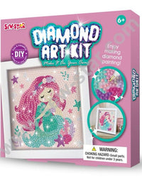 Sew Star Diamond Art Kit - Create Dazzling Masterpieces With Gem-Like Precision
