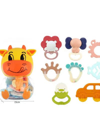 Soft Baby Rattle Jar Toy For Kids
