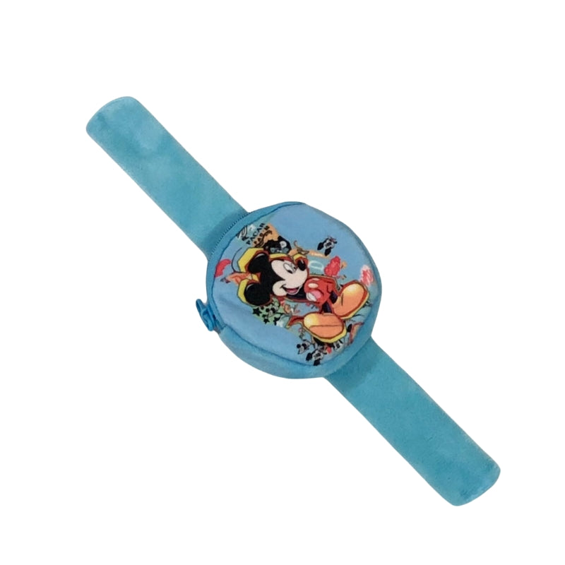 Mickey Mouse Coin Pouch Wrist Band For Kids