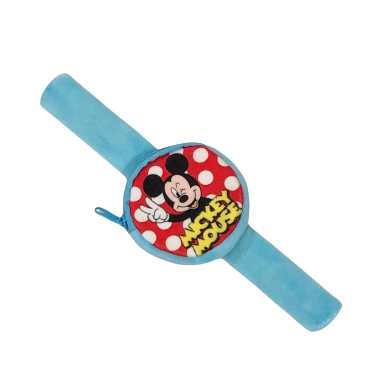 Mickey Mouse Coin Pouch Wrist Band For Kids