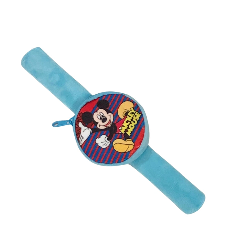 Mickey Mouse Coin Pouch Wrist Band For Kids