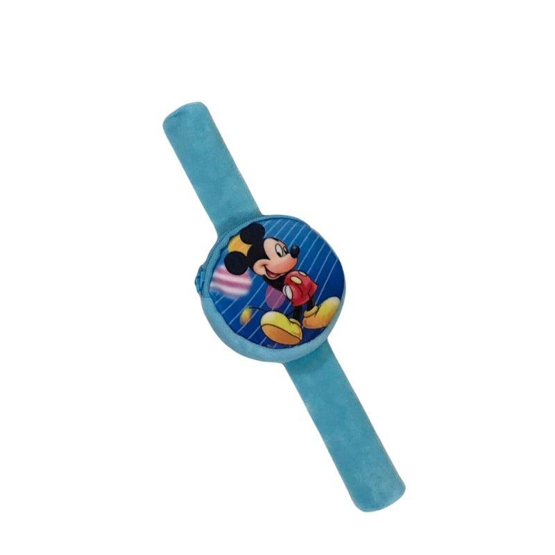 Mickey Mouse Coin Pouch Wrist Band For Kids