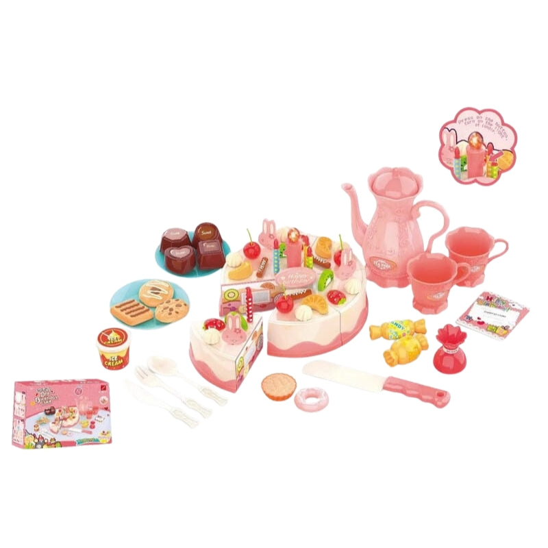 DIY Music Birthday Cake With Accessories For Kids (75 Pcs)