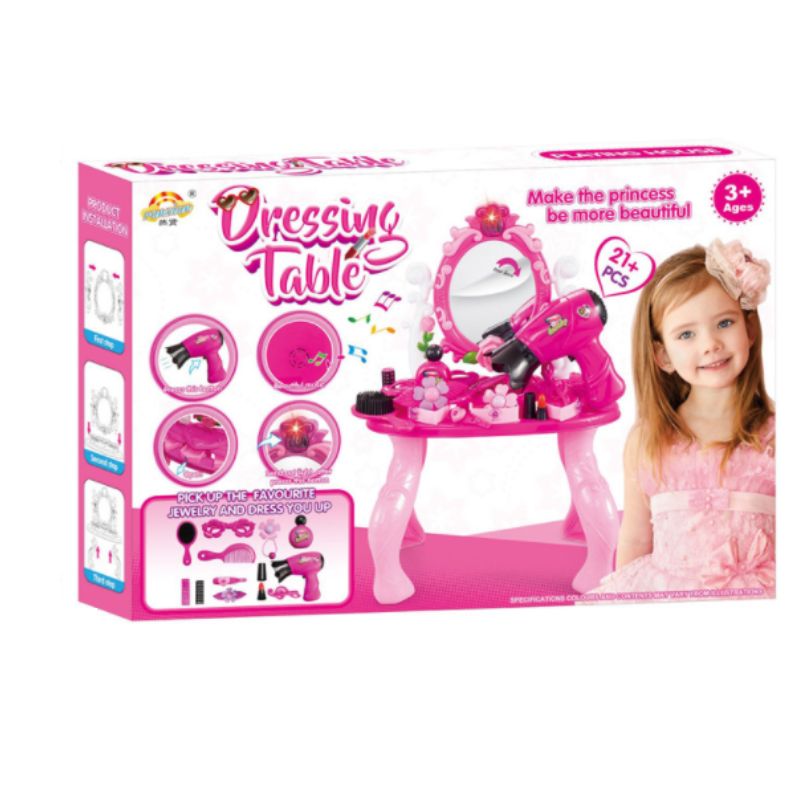 Fashion Dressing Table Pretend Play Set