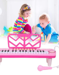 Electric Musical Piano Keyboard With Microphone For Kids
