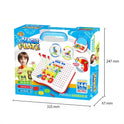 Creative Magic Puzzle Plate Playset For Kids