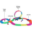 Twister Stunt Racing Tracks With 6 Functions Remote Control For Kids