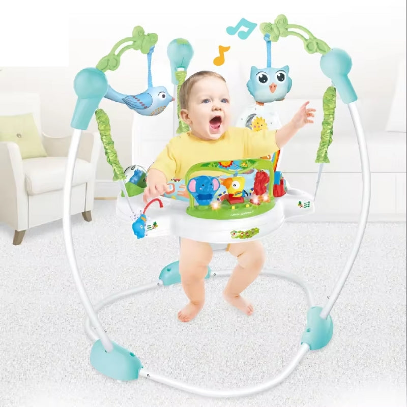 Safe And Comfortable Baby Jumper With Music And Lights For Kids