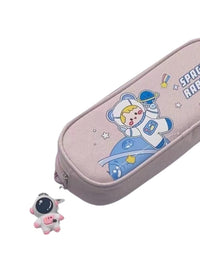 Space Rabbit Pencil Box For Girls
