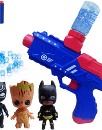 Marvel Character 2 In 1 Toy Gun With Mini Toy Figures For Kids
