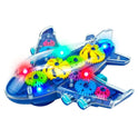 Gear Structured Airplane With Transparent Shell For Kids