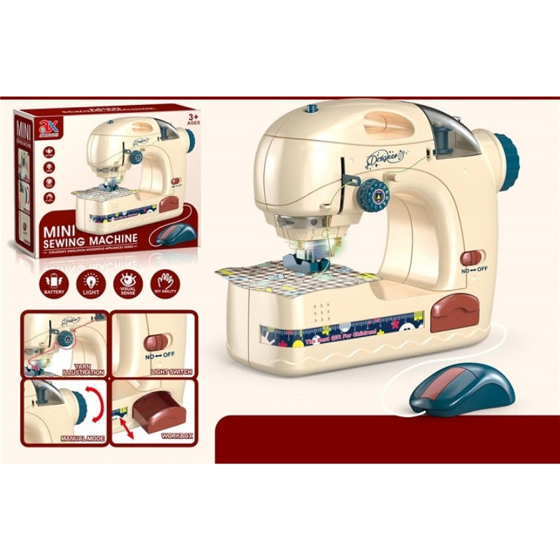 Mini Designer Sewing Machine With Mouse For Kids