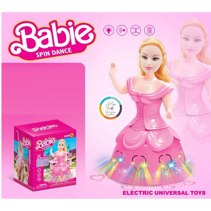 Barbie Spin Dance Electric Universal Toy For Kids