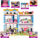 Friends House Building Blocks kit With Accessories Toy For Kids