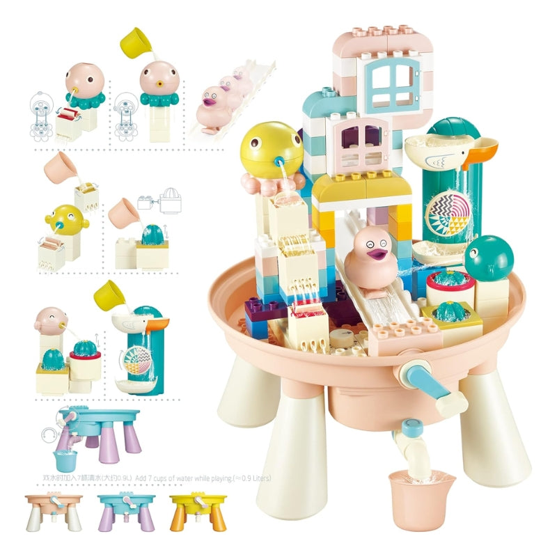 My Bathing Table Building Blocks For Kids